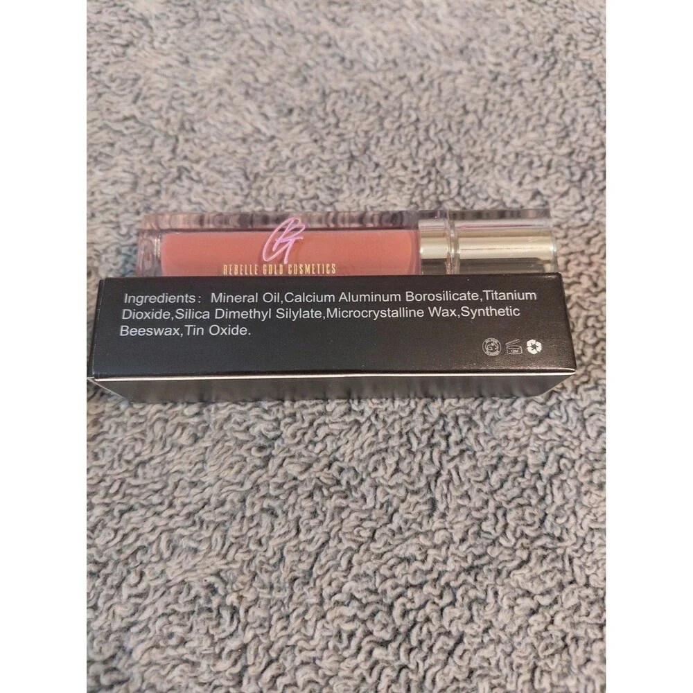 Rebelle Gold Cosmetics NEW IN BOX lipgloss